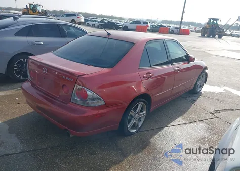 2001 Lexus Is 300 z USA, uszkodzony, nr VIN JTHBD182710031285